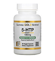 California gold nutrition 5-HTP, 100мг, 90 вегетарианских капсул