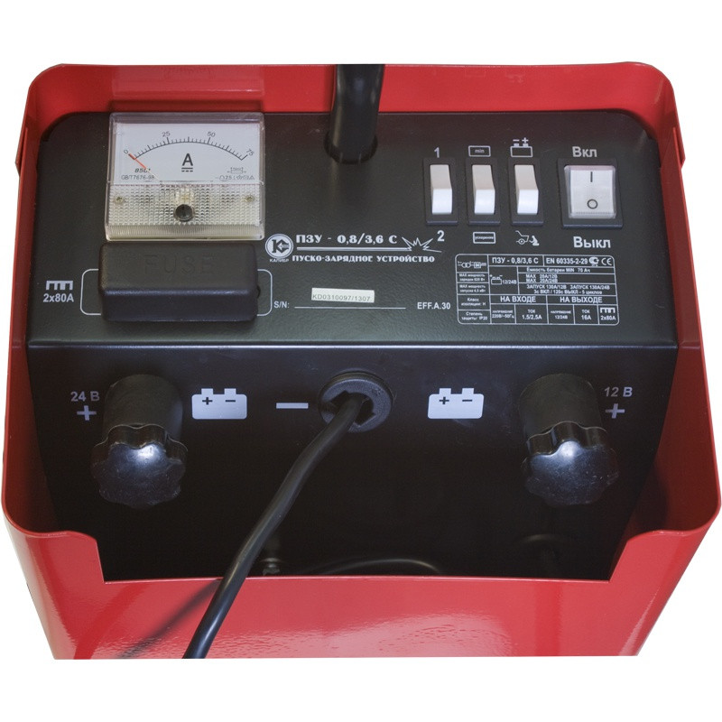 Пуско-зарядное устройство Калибр ПЗУ-0,8/3,6С - фото 1 - id-p113962935