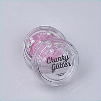 Жылтыр ZHUSSIP "Chunky Glitter" (Mg01)