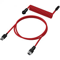 HyperX Провод для механической клавиатуры USB-C Coiled Cable аксессуар для пк и ноутбука (6J677AA)