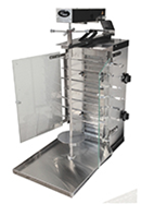 Шаверма газовая Ф2ШмГ (с мотором,стекл. экр.)