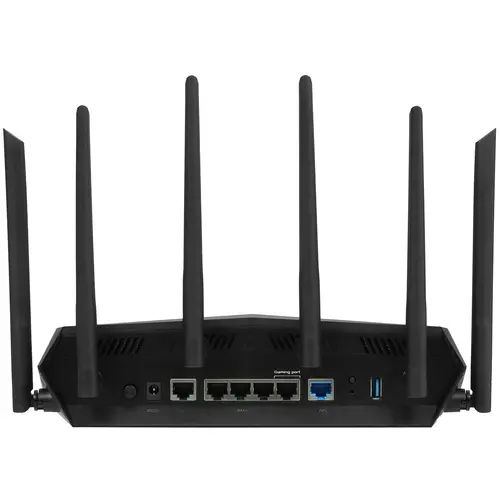 Wi-Fi роутер ASUS TUF Gaming AX6000 (90IG07X0-MO3C00) черный - фото 5 - id-p114070502