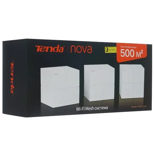 MESH-комплект Tenda Nova MW6-3 (3-pack) белый - фото 2 - id-p114070509