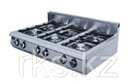 Плита 6-ти горелочная газовая Ф6ПГ/800 (настольная)