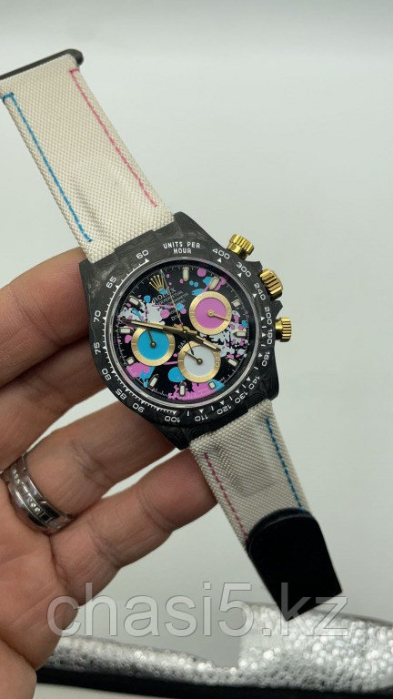 Мужские наручные часы Rolex Daytona 4130 - Дубликат (21671)