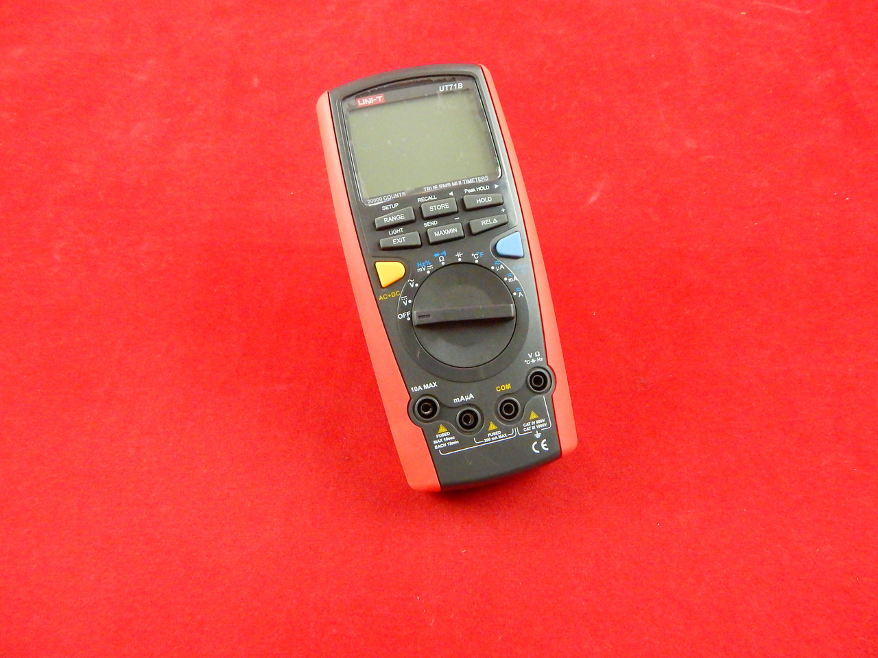UT71B, Мультиметр цифровой с автоматическим выбором диапазона, true RMS, порт USB - фото 1 - id-p114074023