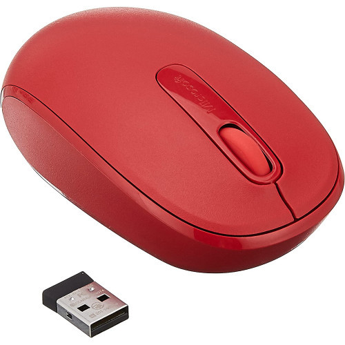 Microsoft Wireless Mobile Mouse 1850 Flame Red V2 мышь (U7Z-00035) - фото 2 - id-p108520123