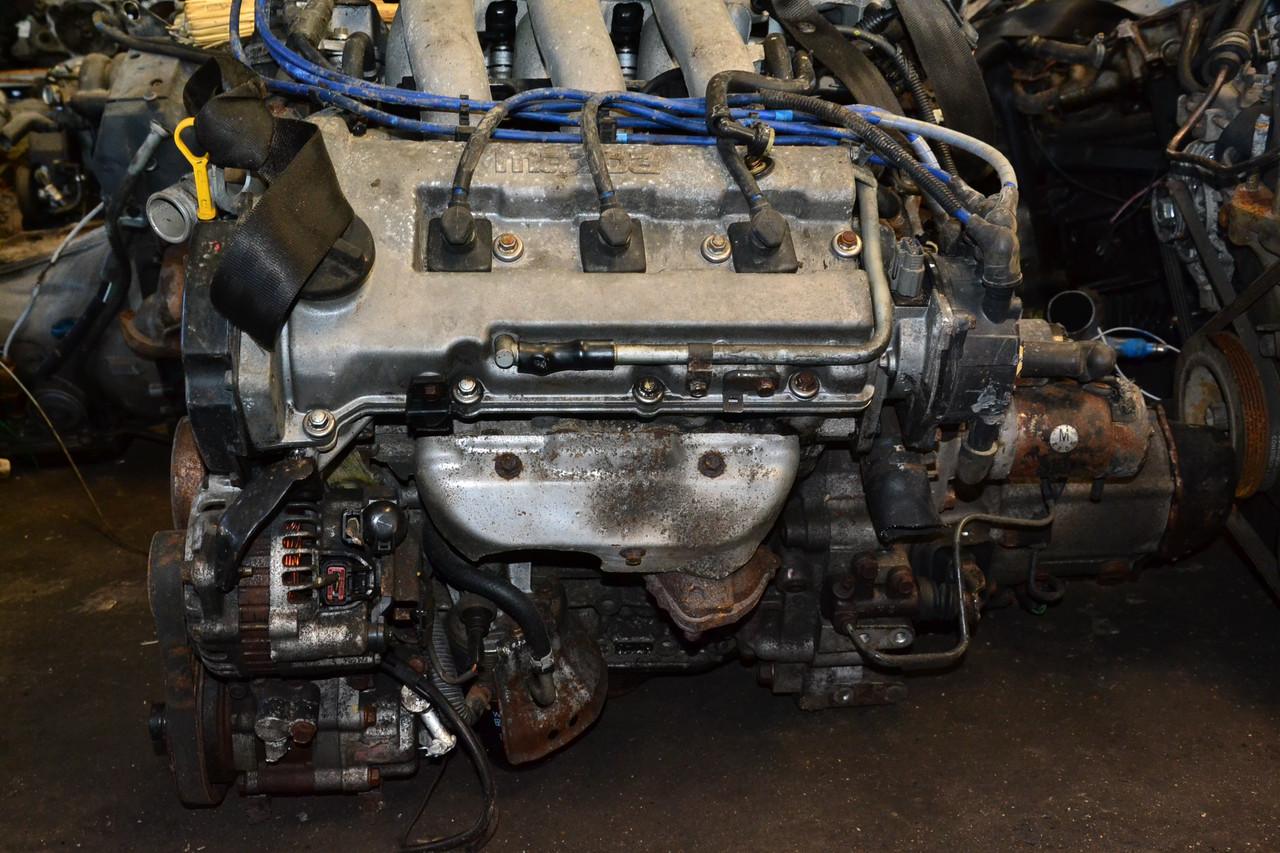 Двигатель Mazda 2.0L 24V (V6) KF Инжектор Трамблер - фото 4 - id-p114075512