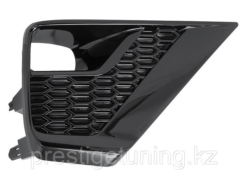 Рамка ПТФ правая (R) на Land Cruiser Prado 2018-23 Black Onyx (Оригинал)