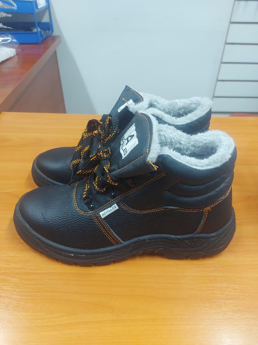 Рабочие зимние ботинки утеплённые с МП - фото 1 - id-p114028459