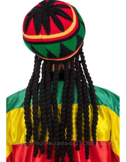Шапка Ямайка с дредами - фото 3 - id-p114075929