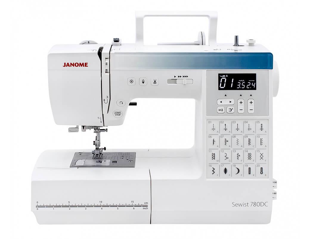 Компьютерная швейная машина Janome Sewist 780 DC - фото 1 - id-p114078542