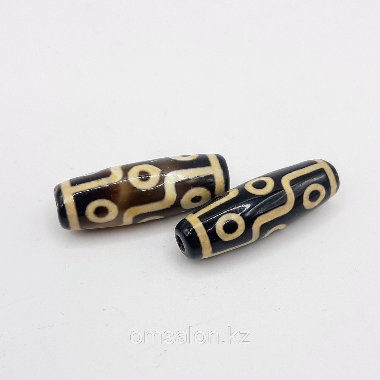 Бусина Дзи 9 глаз из агата, фото 1