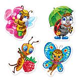 Мягкие пазлы: Забавные насекомые 16 эл. | Vladi Toys, фото 2