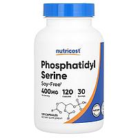 Nutricost, Фосфатидилсерин, 100 мг, 120 капсул