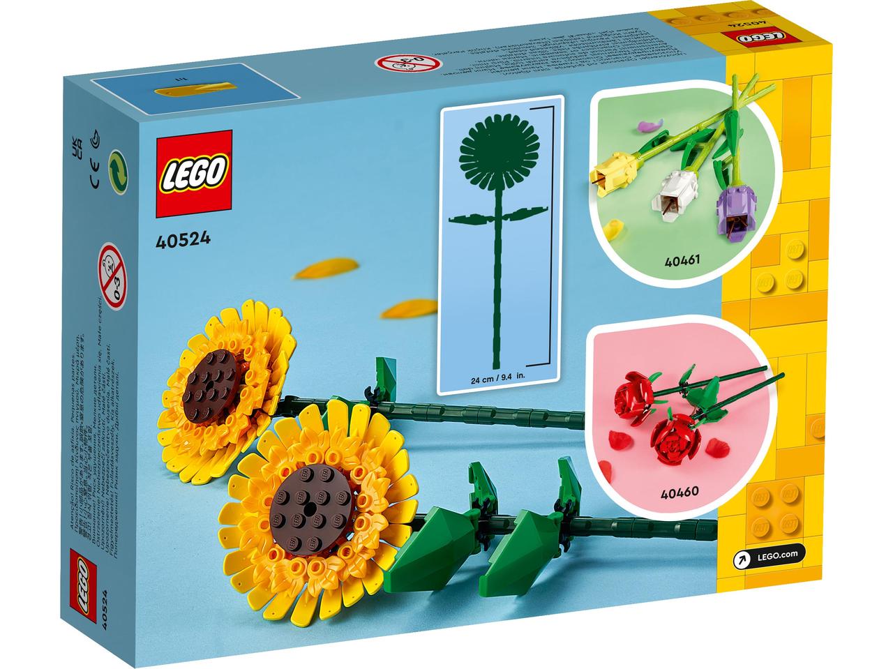 Lego 40524 Цветы Подсолнухи - фото 2 - id-p114069405