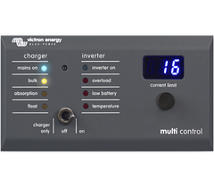Панели управления Victron Energy Digital Multi Control 200/200A GX (RJ45)