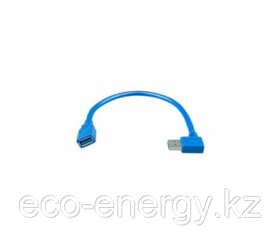 USB extension cable 0,3m one side right angle - фото 1 - id-p114079164