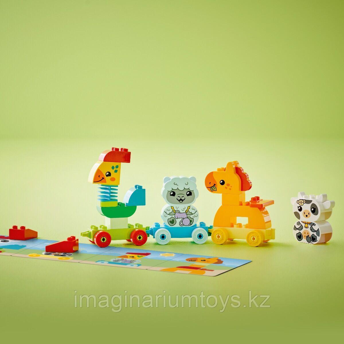 Конструктор Lego Duplo Мой первый поезд для домашних животных - фото 2 - id-p114079178