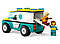 Lego 60403 Город Скорая помощь и сноубордист, фото 5