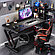 Компьютерный стол FitTop FT-DNZ100cm, 100x60x75 см, черный, фото 9