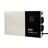 SVC W-1500 стабилизатор напряжения, 1500ВА/1500Вт, 2 х Shcuko, LED-дисплей