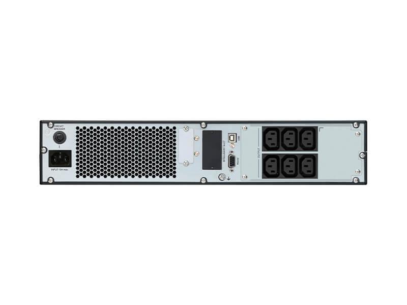 Vertiv GXTRT-1000IRT2UXL ИБП SmartOnline GXT RT+ 1ph, 1kVA / 900 W, IEC60320 C14, 2U, 6xC13 - фото 2 - id-p114079741