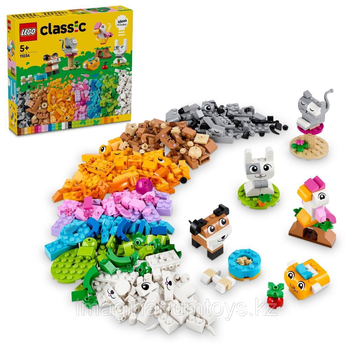 Детский конструктор LEGO Classic Креативные домашние животные - фото 1 - id-p114079752
