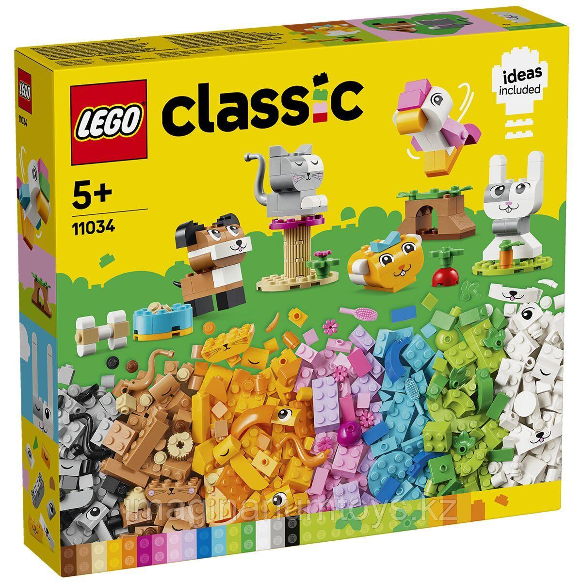 Детский конструктор LEGO Classic Креативные домашние животные - фото 8 - id-p114079752