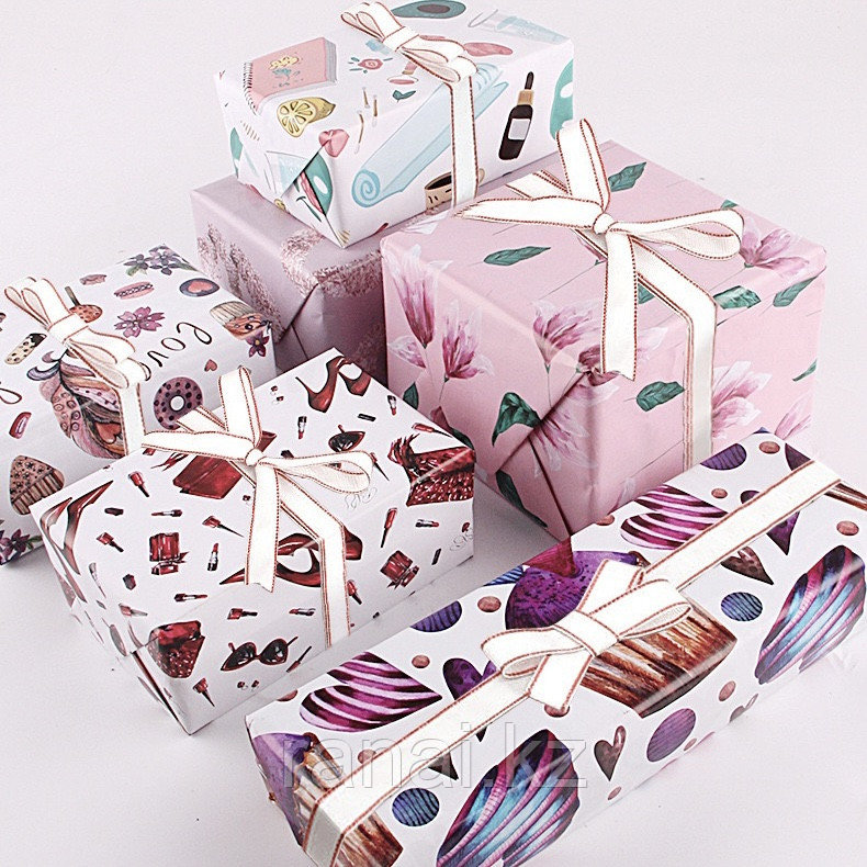 Упаковочная бумага для цветов и подарков