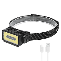 Налобный светодиодный фонарь L-30 до 70 м, 5 режимов, 2-4 часа работы