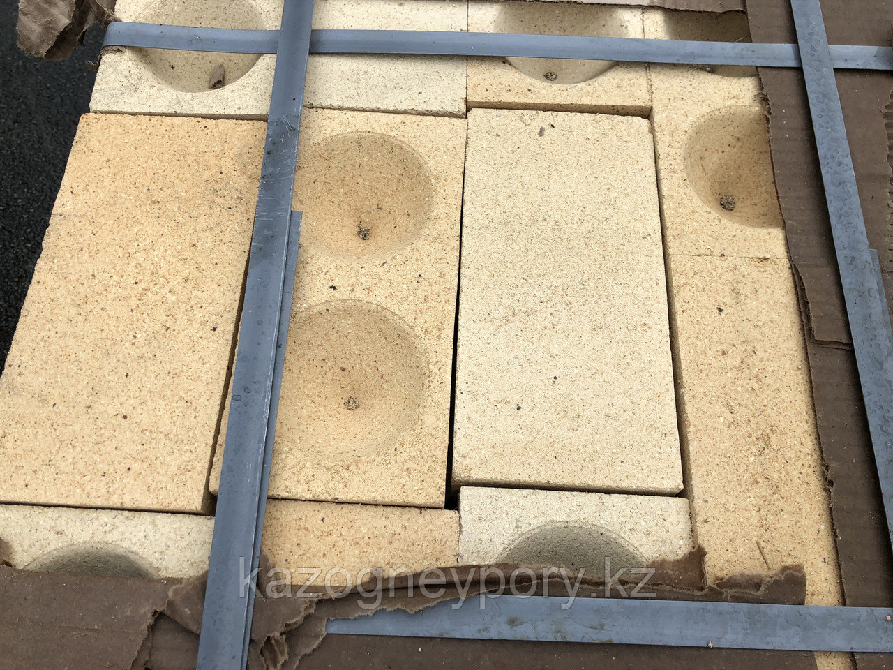 Кирпич шамотный КО-3 - фото 1 - id-p114079922