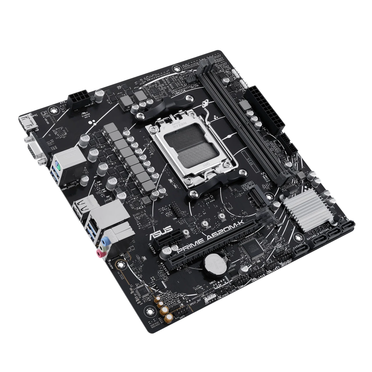 Материнская плата ASUS PRIME A620M-K AMD A620
