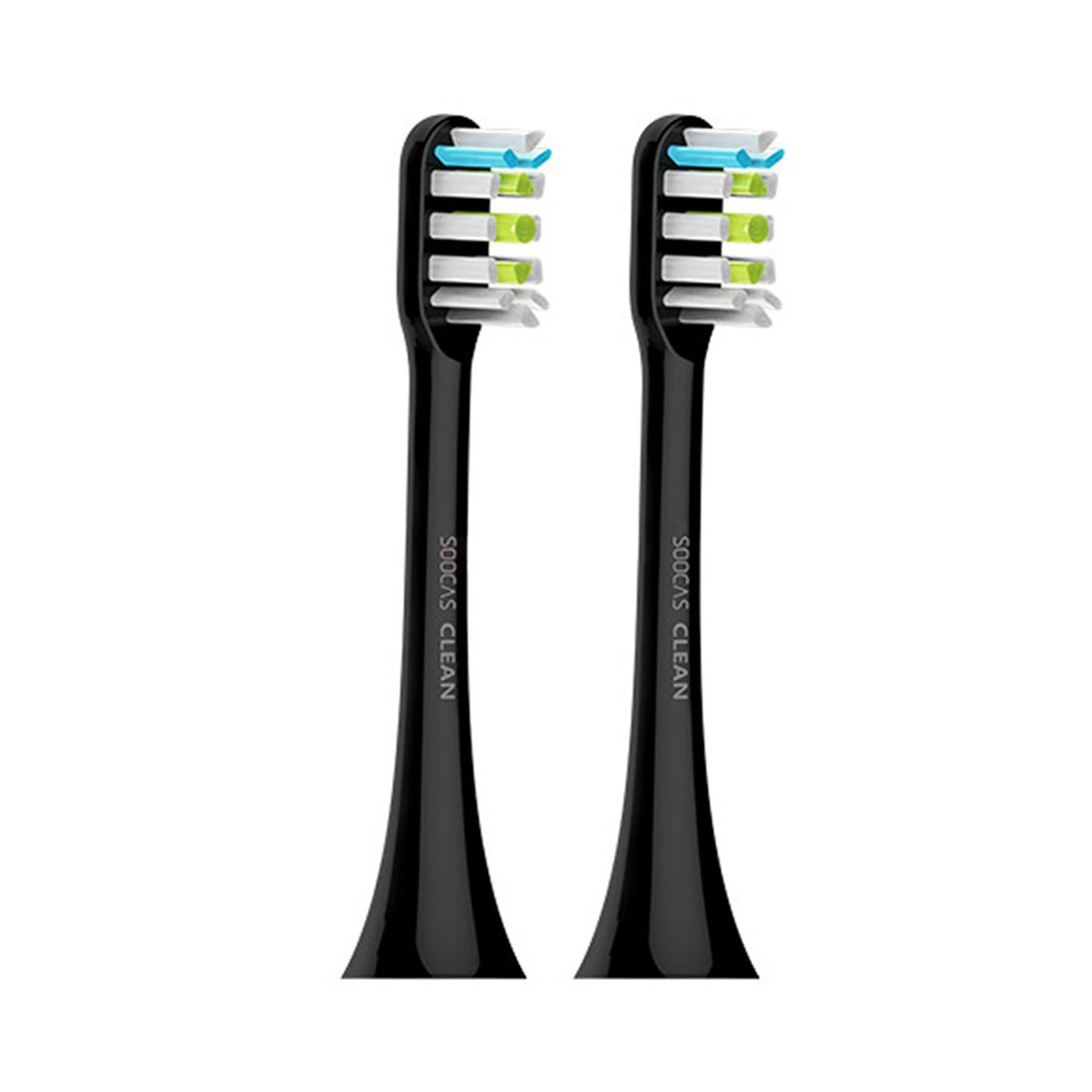Сменные зубные щетки для Soocas X3U (2шт в комплекте) Чёрный - фото 1 - id-p114081154