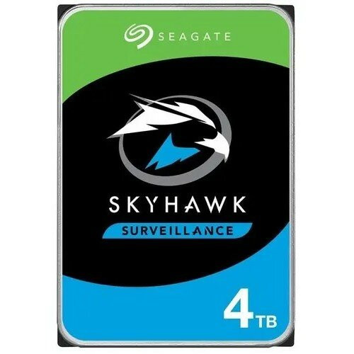 Жесткий диск 4Tb Seagate SkyHawk Surveillance ST4000VX016 - фото 1 - id-p114081923