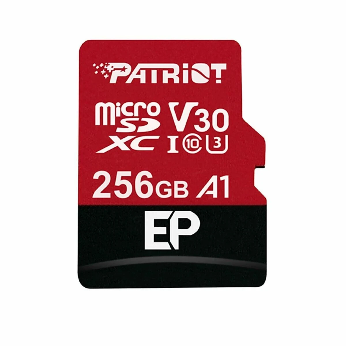 Карта памяти MicroSD Patriot EP microSDXC 256GB PEF256GEP31MCX Class 10 V30 A1 +adapter - фото 1 - id-p114081970