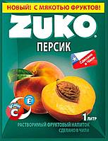 Растворимый напиток Zuko Персик 25 гр (12 шт в упак)