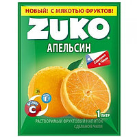 Растворимый напиток Zuko Апельсин 25 гр (12 шт в упак)