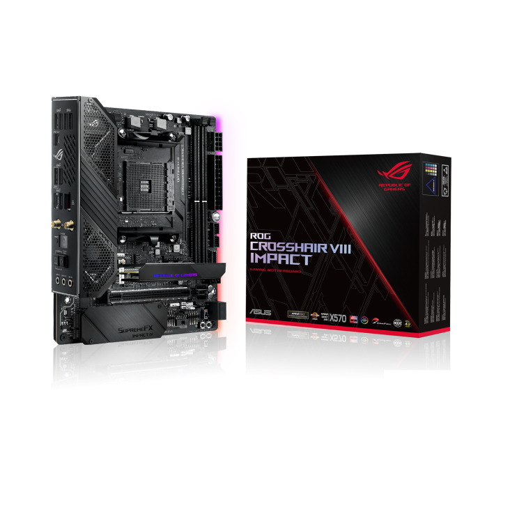 Геймерская Материнская плата ASUS ROG CROSSHAIR VIII IMPACT  X570