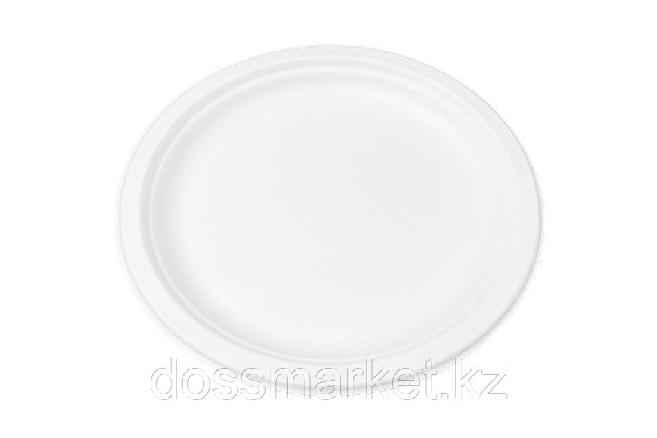 Плоская Тарелка d-225, белая - фото 1 - id-p114085848