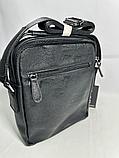 Мужская сумка-мессенджер "Cantlor", через плечо (высота 25 см, ширина 20 см, глубина 7 см), фото 2