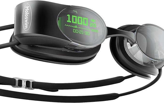 Умные очки для плавания Holoswim 2s AR с фитнес-трекером и защитой от запотевания - фото 1 - id-p114086939