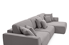 Угловой диван-кровать SOLANA Сиэтл серый, ширина 3,5 м, фото 3