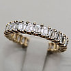 Кольцо золото 16.5 р 750 проба с бриллиантами 2,82Сt VS2-SI1/G, EX-Cut, фото 7