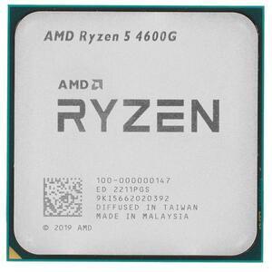 Процессор AMD Ryzen 5 4600G 3,7Гц (4,2ГГц Turbo) AM4 7nm, 6/12, L2 3Mb L3 8Mb, 65W, with Radeon™ Graphics, OEM