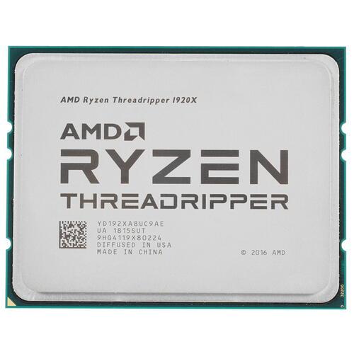 Процессор AMD Ryzen Threadripper 1920X sTR4 12C/24T, 4.0Gh(Max), 180W, YD192XA8UC9AE - фото 1 - id-p97106751