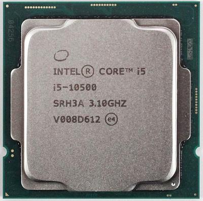 CPU Intel Core i5-10500 3,1GHz (4,5GHz) 12Mb 6/12 Core Comet Lake Intel® UHD 630 65W FCLGA1200 Tray (CM8070104