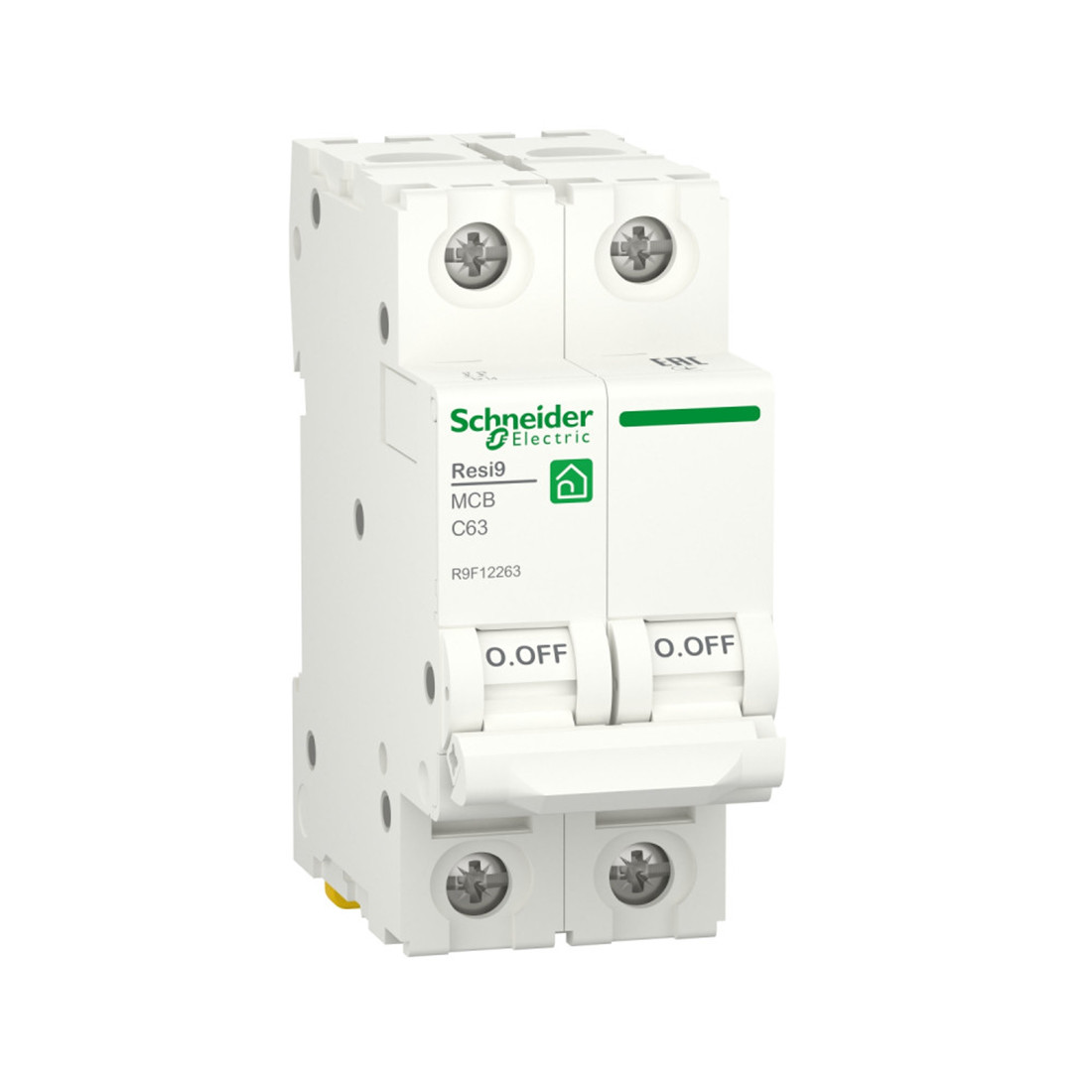 Автоматический выключатель 2P С 63А 6 kA SE R9F12263 (АВ) Schneider Electric - фото 1 - id-p114030296