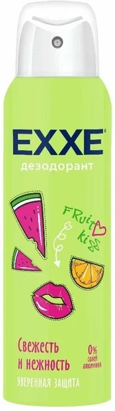 Дезодорант женский EXXE Свежесть и Нежность (Fruit Kiss) 150 мл - фото 1 - id-p114088978