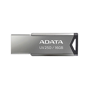 USB-накопитель ADATA AUV250-16G-RBK 16GB Серебристый, фото 2